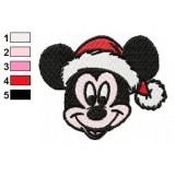 Mickey Mouse Face BirthDay Embroidery Design